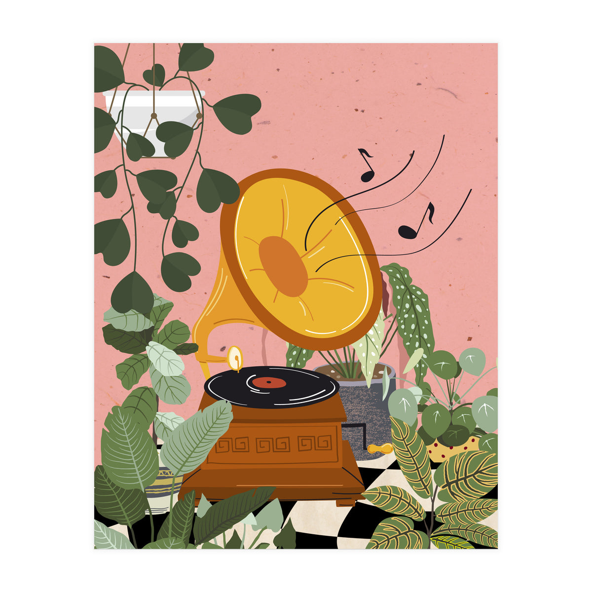 Music in My Garden (Print Only)
