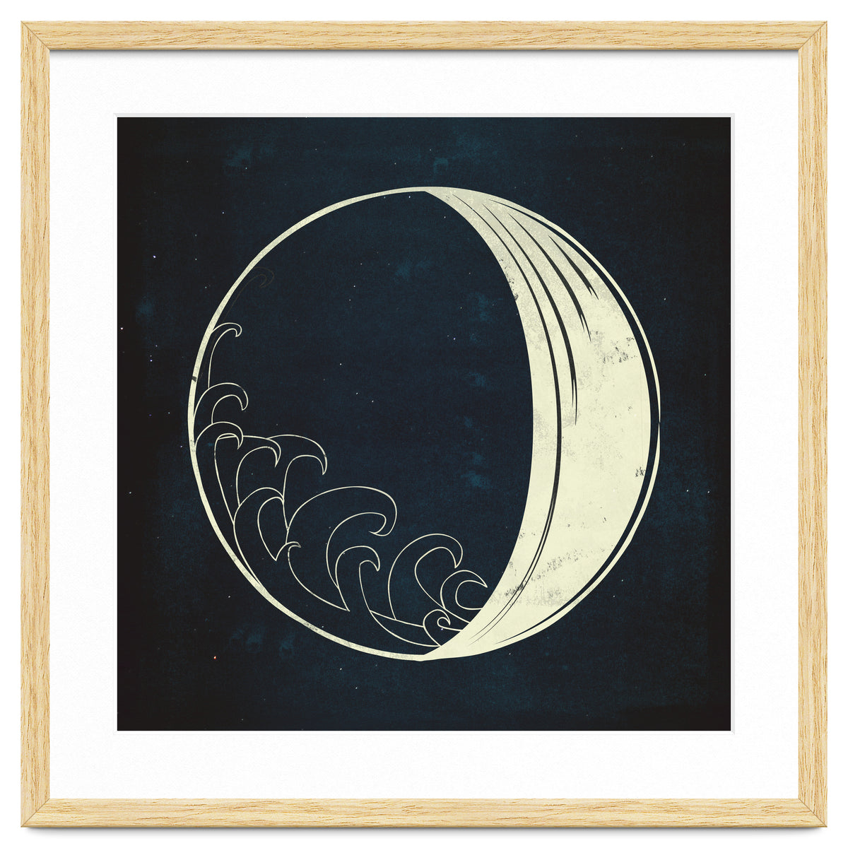 Tidal moon