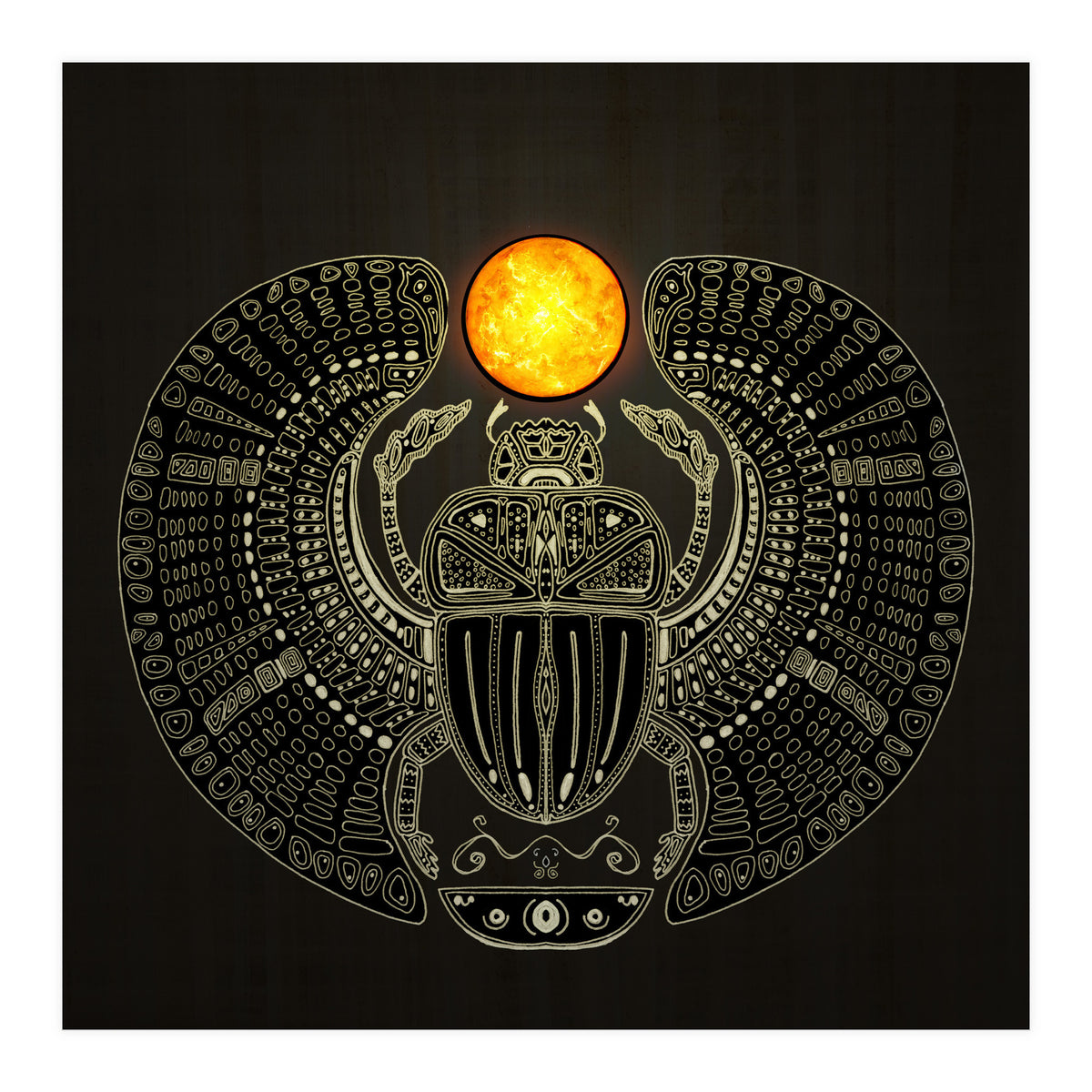 Sacred Scarab (Print Only)