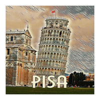 Pisa Tower, Italy (Print Only)