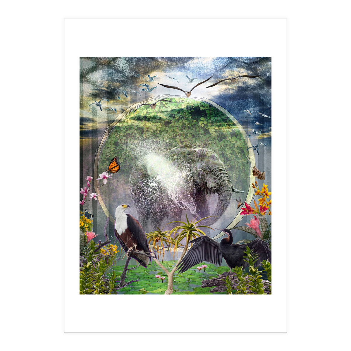 Jungle Retreat (Print Only)