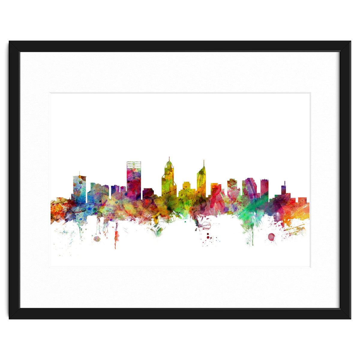 Perth Australia Skyline