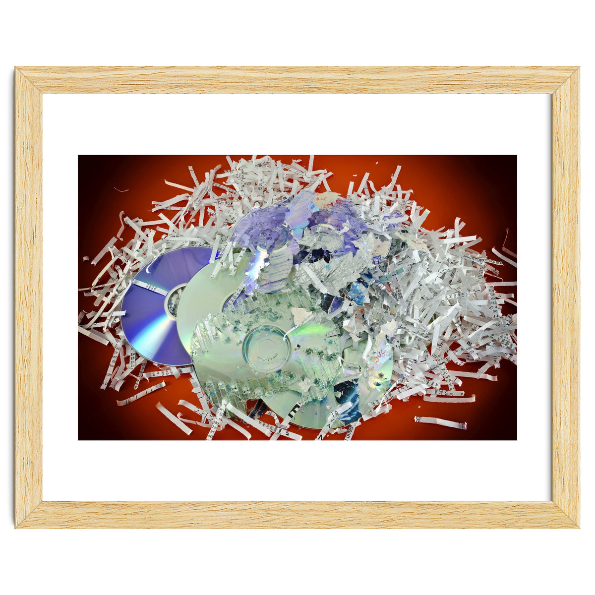 Destroyed information