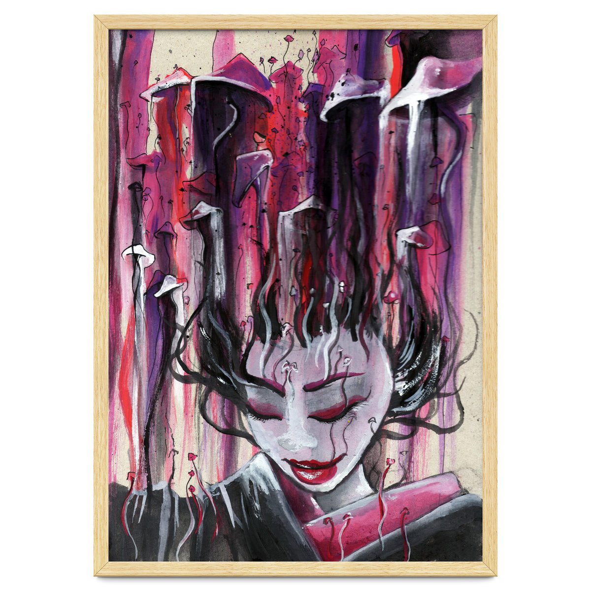 Geisha in Mushrooms: The Surrealistic Concubine