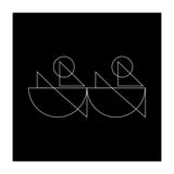 Kayakers | modern geometric (Print Only) thumbnail