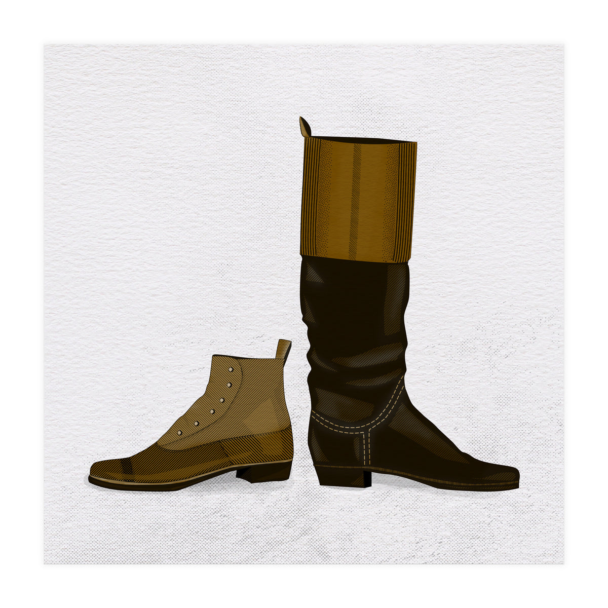 Vintage shoes (Print Only)