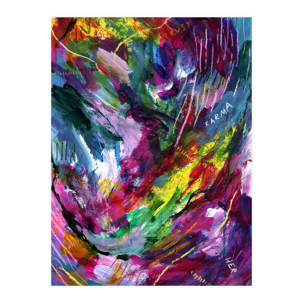 Voices In My Head 2 (Print Only)