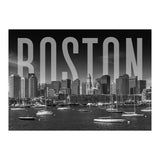 BOSTON Skyline | Monochrome (Print Only) thumbnail