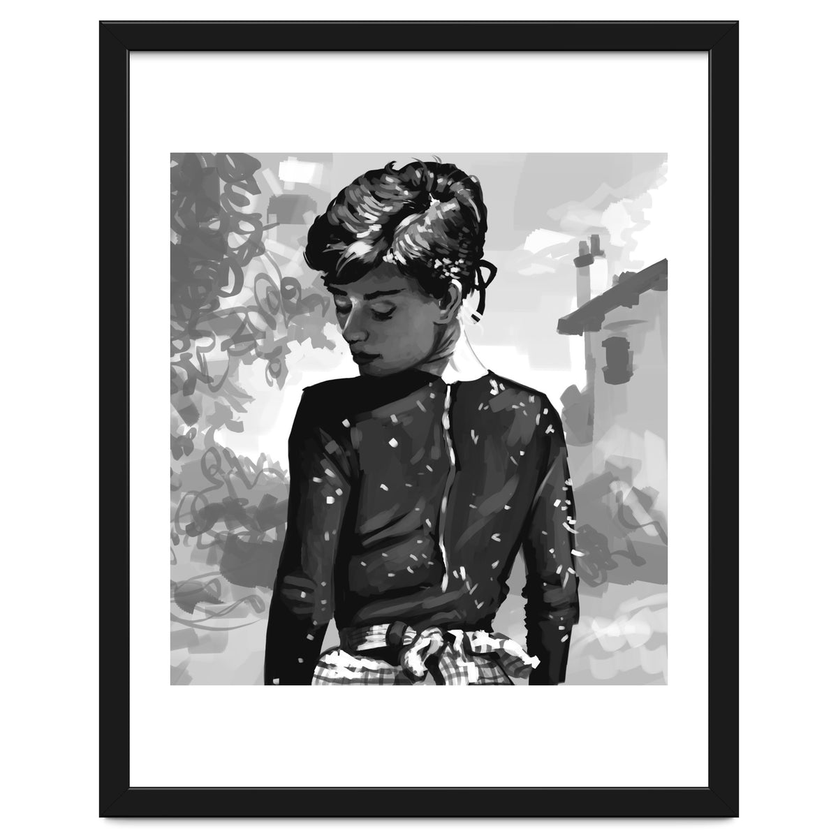 Audrey Monochrome