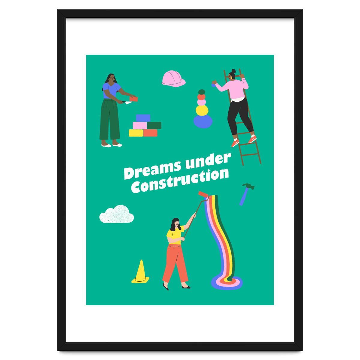 Dreams Under Construction Green