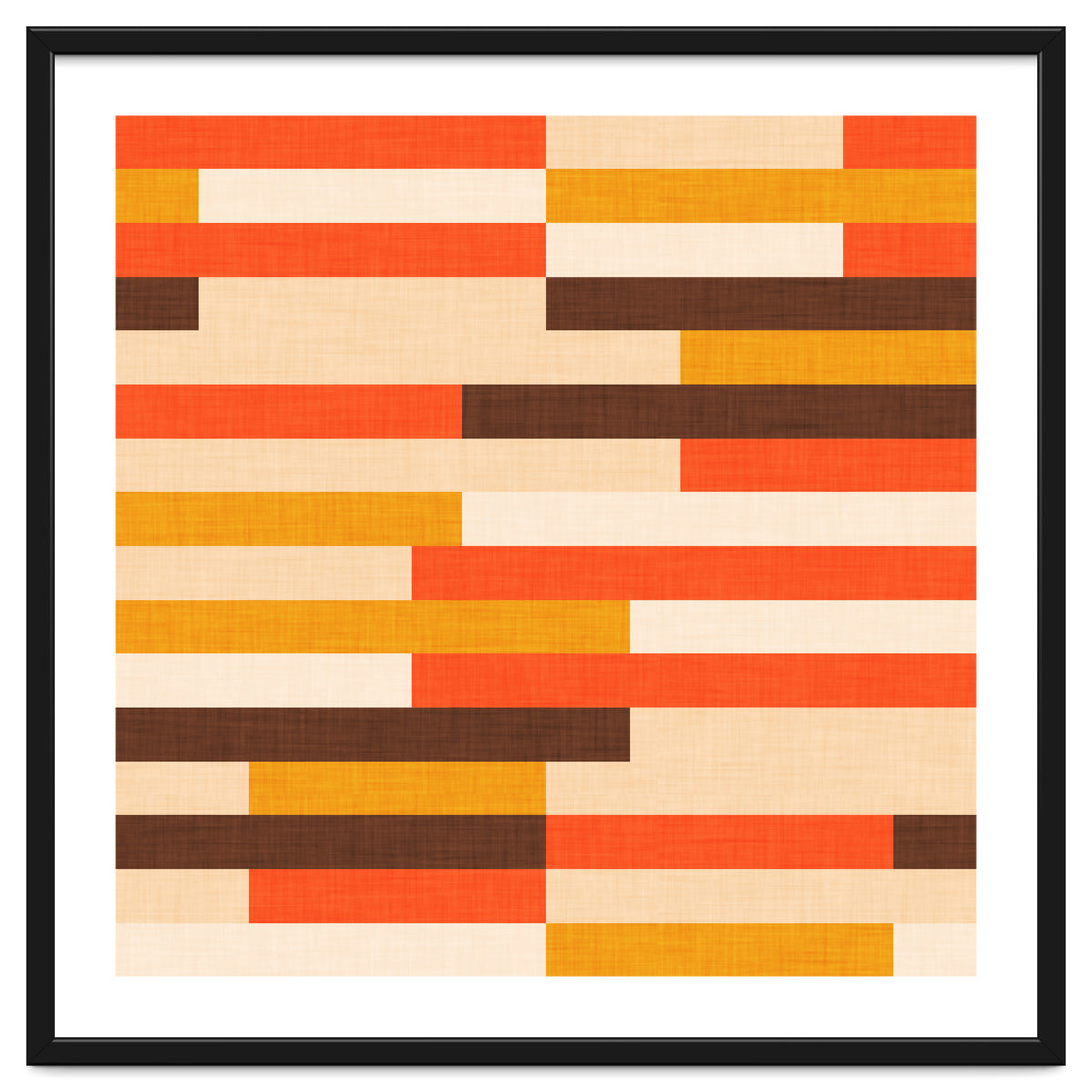 Classic Mid Mod Kilim Stripes
