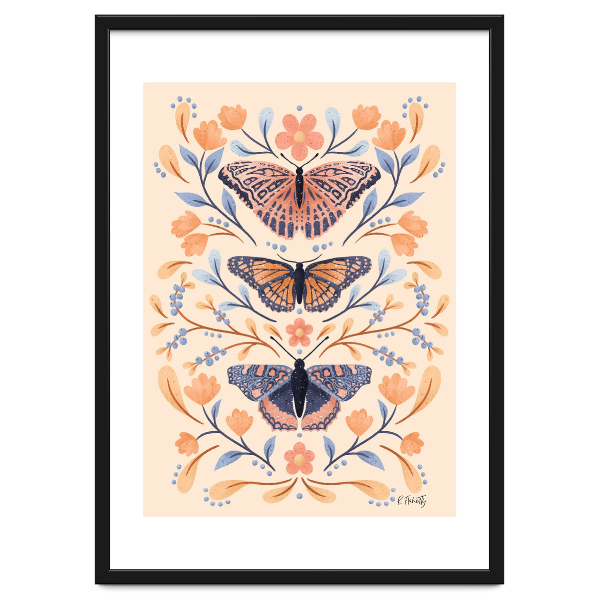 Floral Butterflies