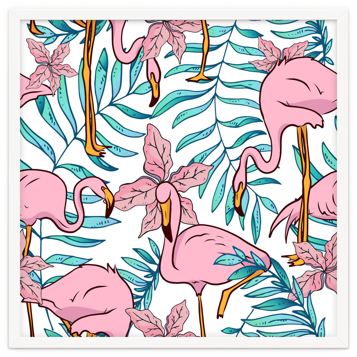 Boho Flamingo