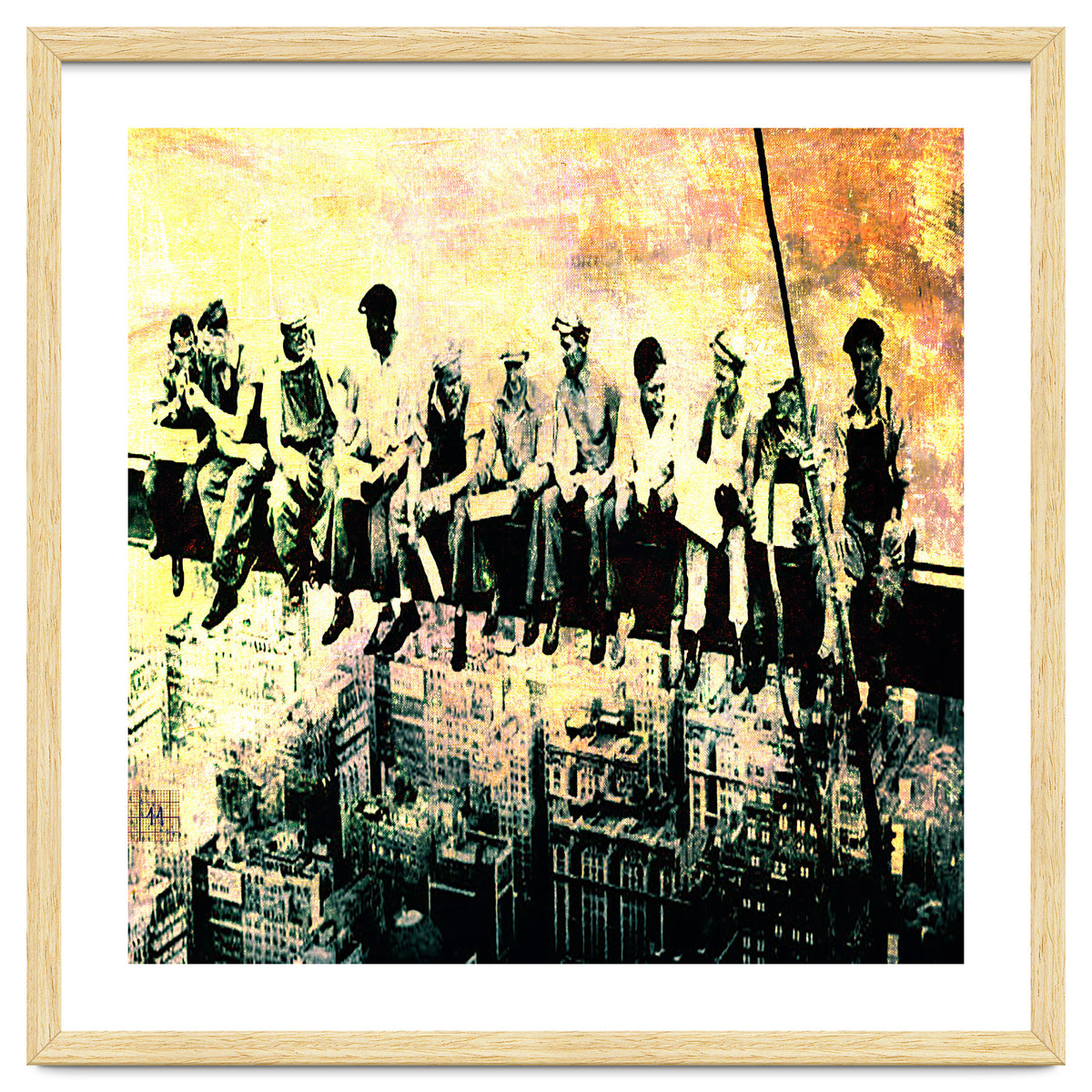 Rereading Lunch Atop A Skyscraper