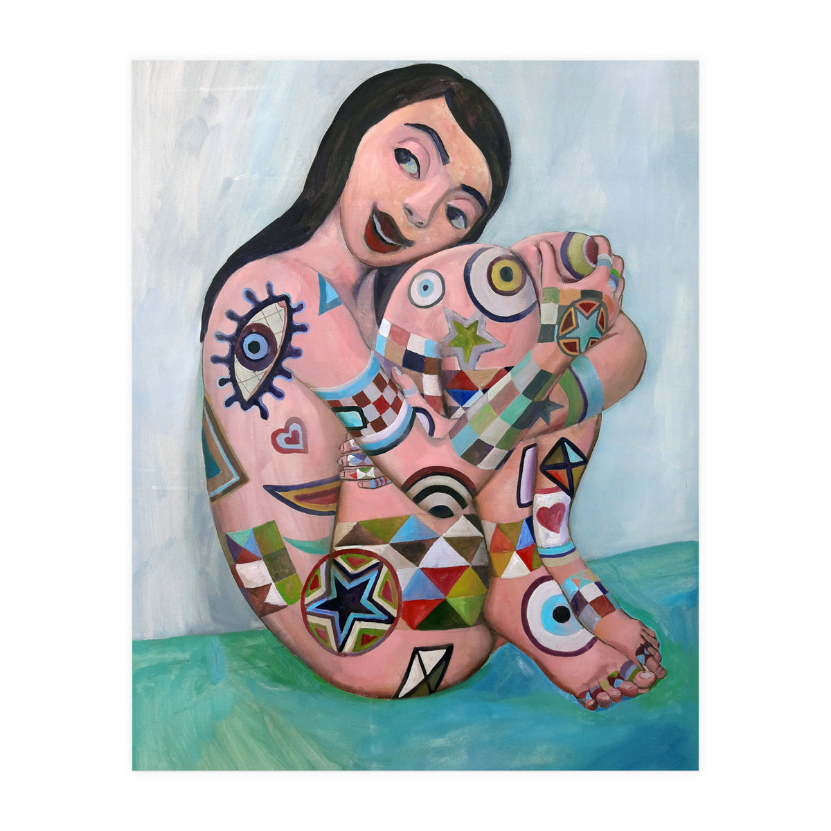 Chica Tatuada 2 B (Print Only)