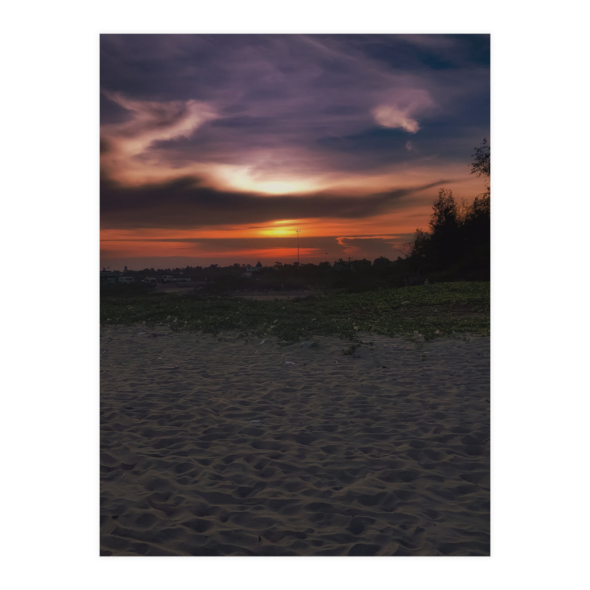Beautiful Sunset View Point (Print Only)