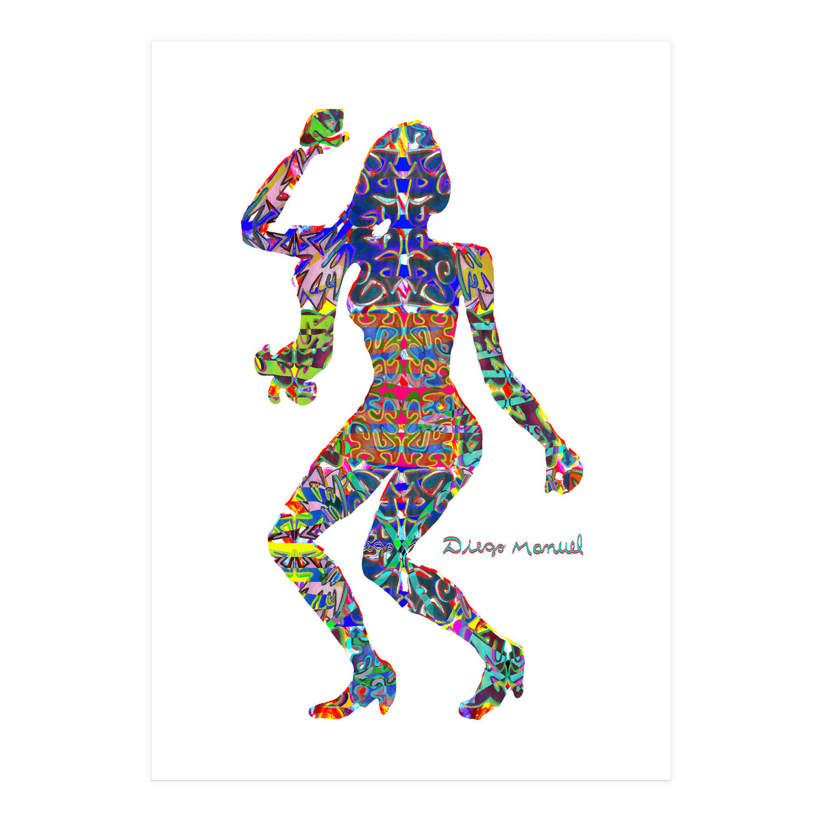 Dance Girl B 18  (Print Only)