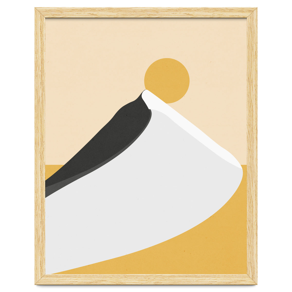 Abstract Dune - Golden Desert