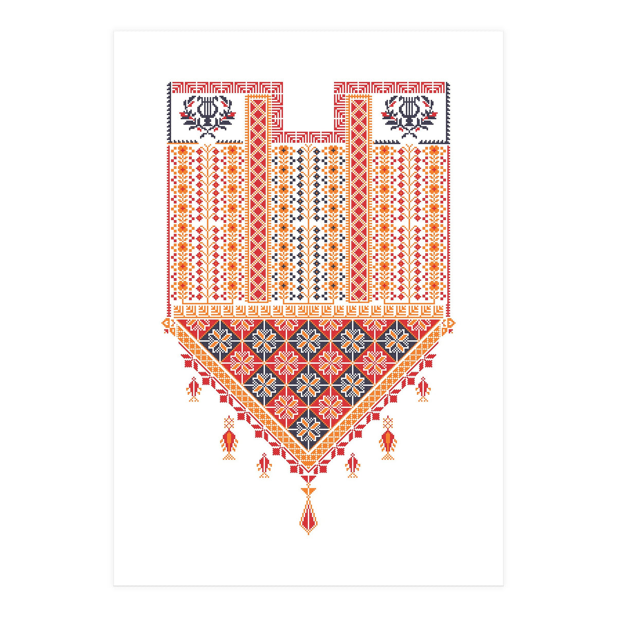 Tatreez Ornament 1 (Print Only)