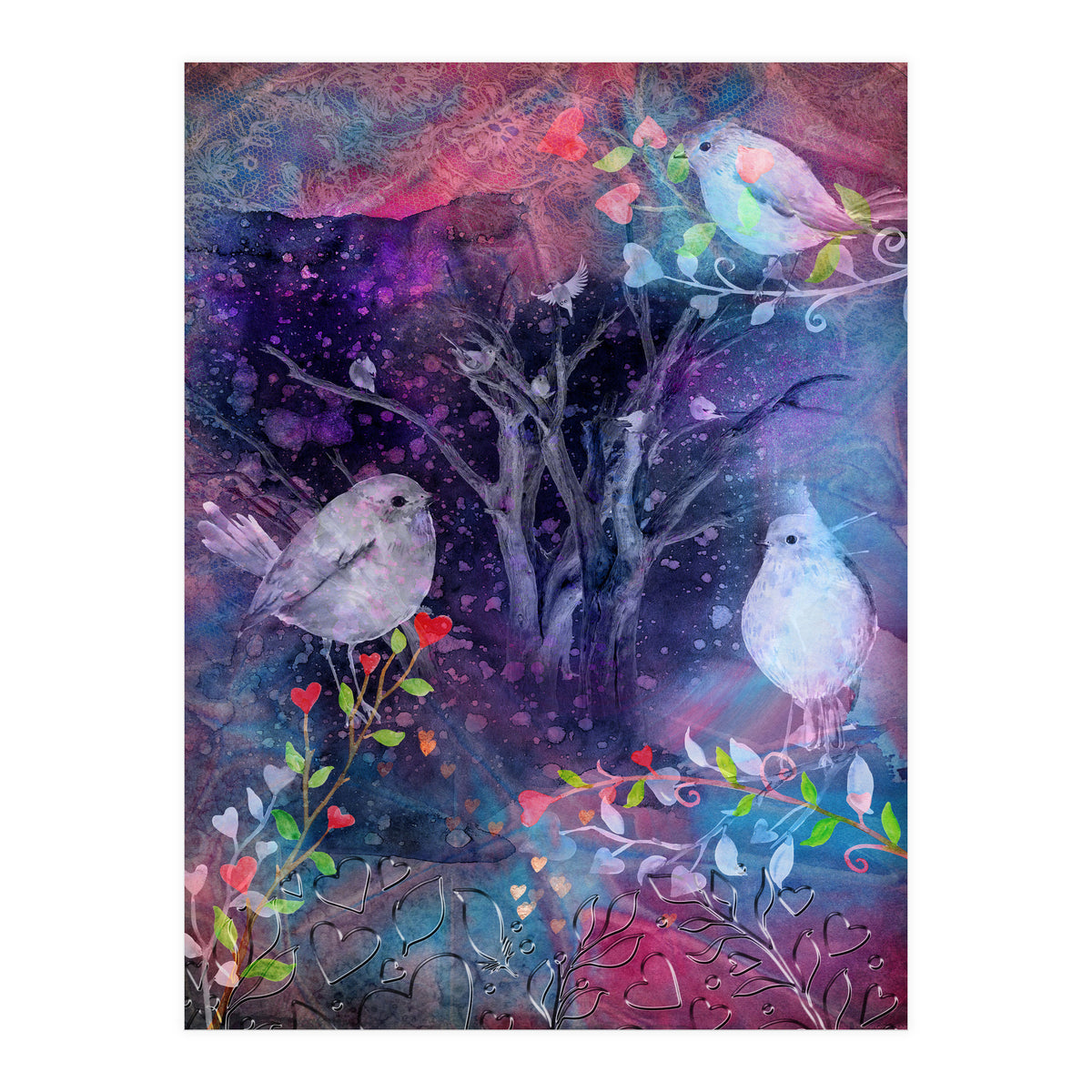 Avian Midnight (Print Only)