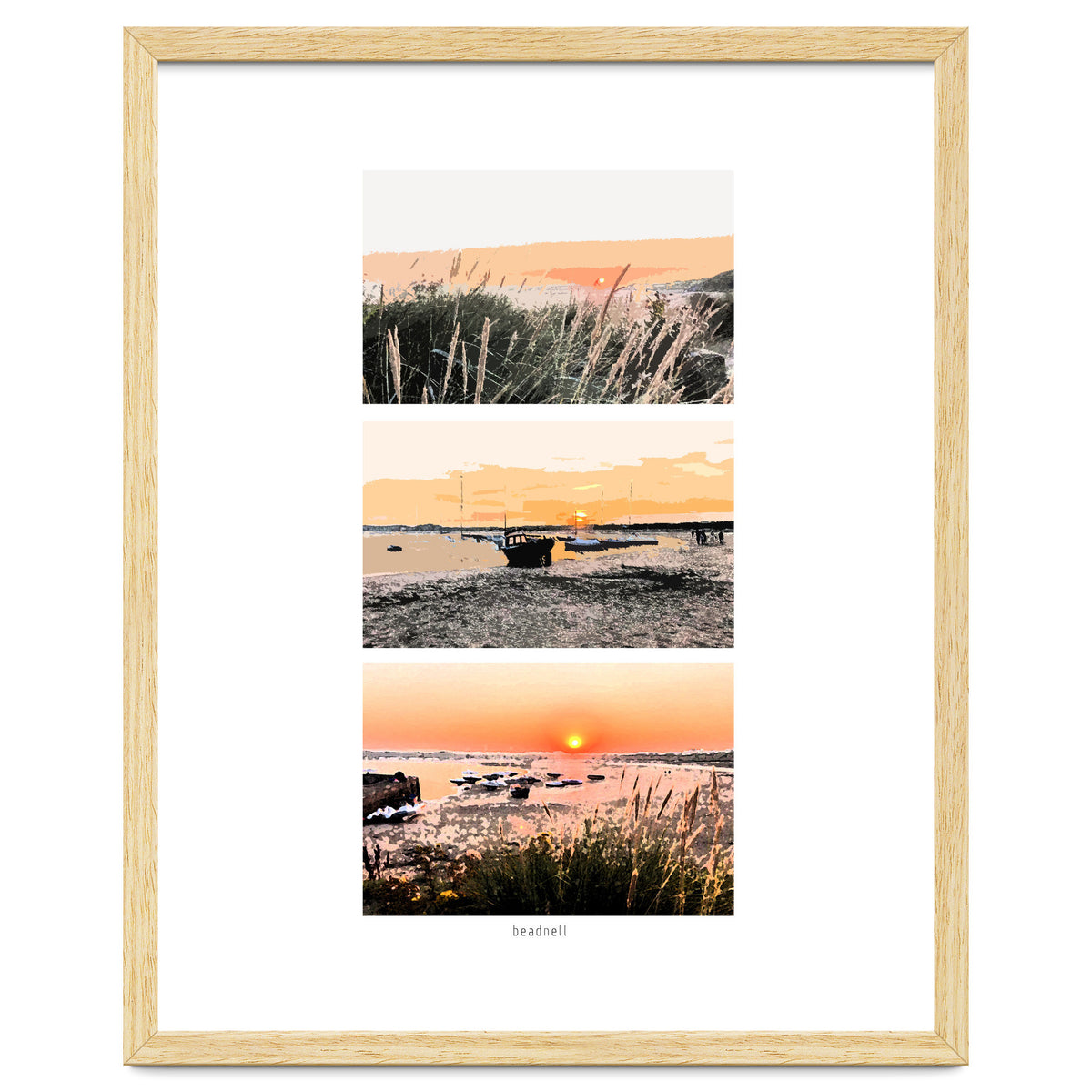 Beadnell, North East Coast in Paints