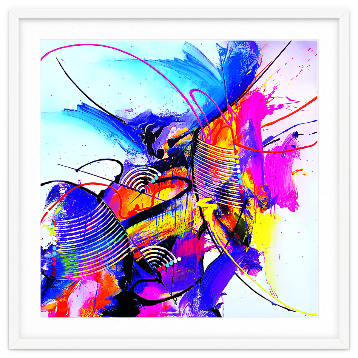 Abstract Art Britto - Qb293