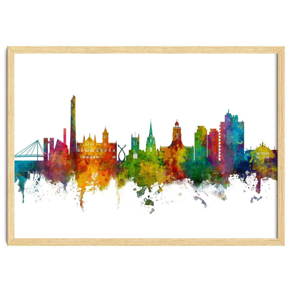 Northampton England Skyline