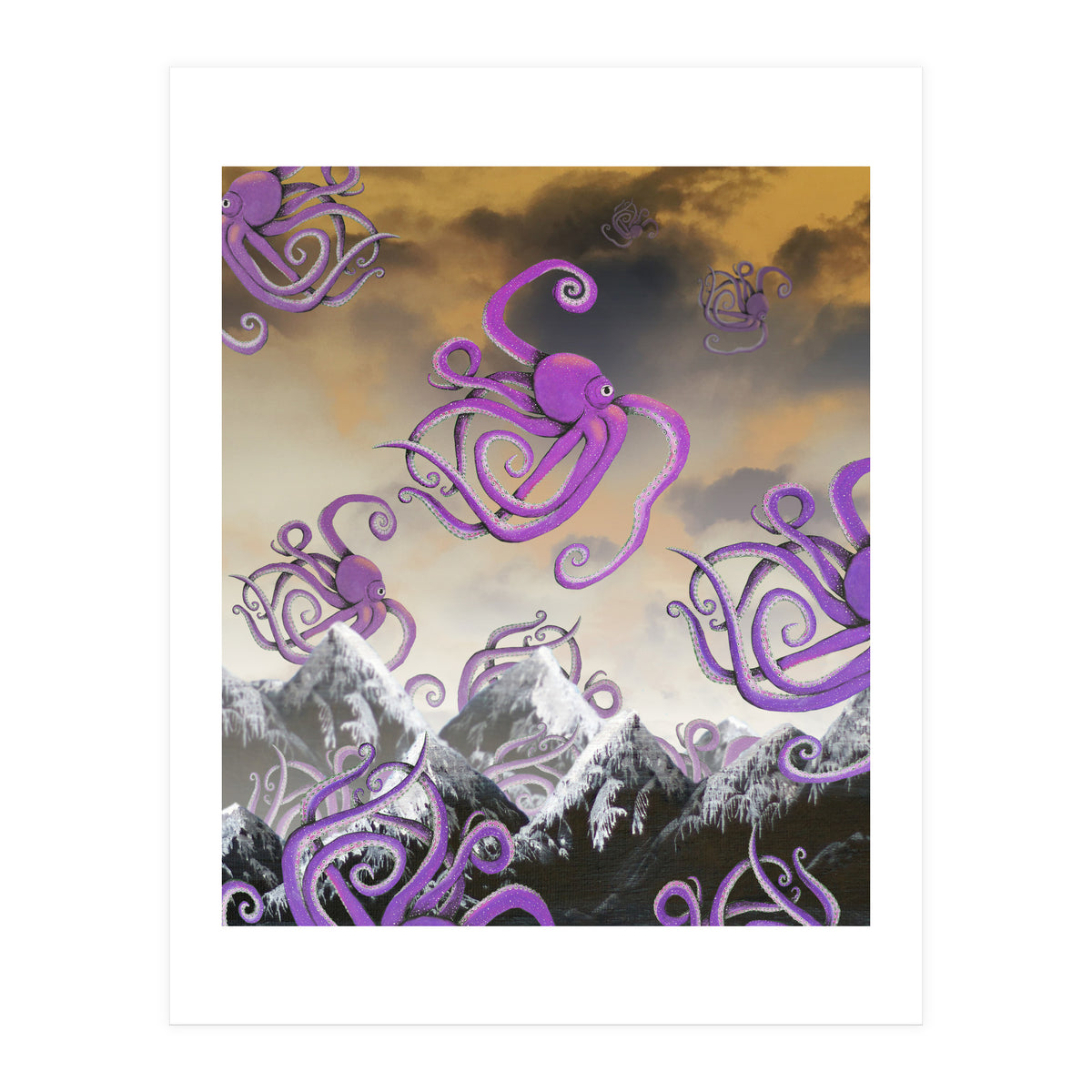 Octopus invasion (Print Only)