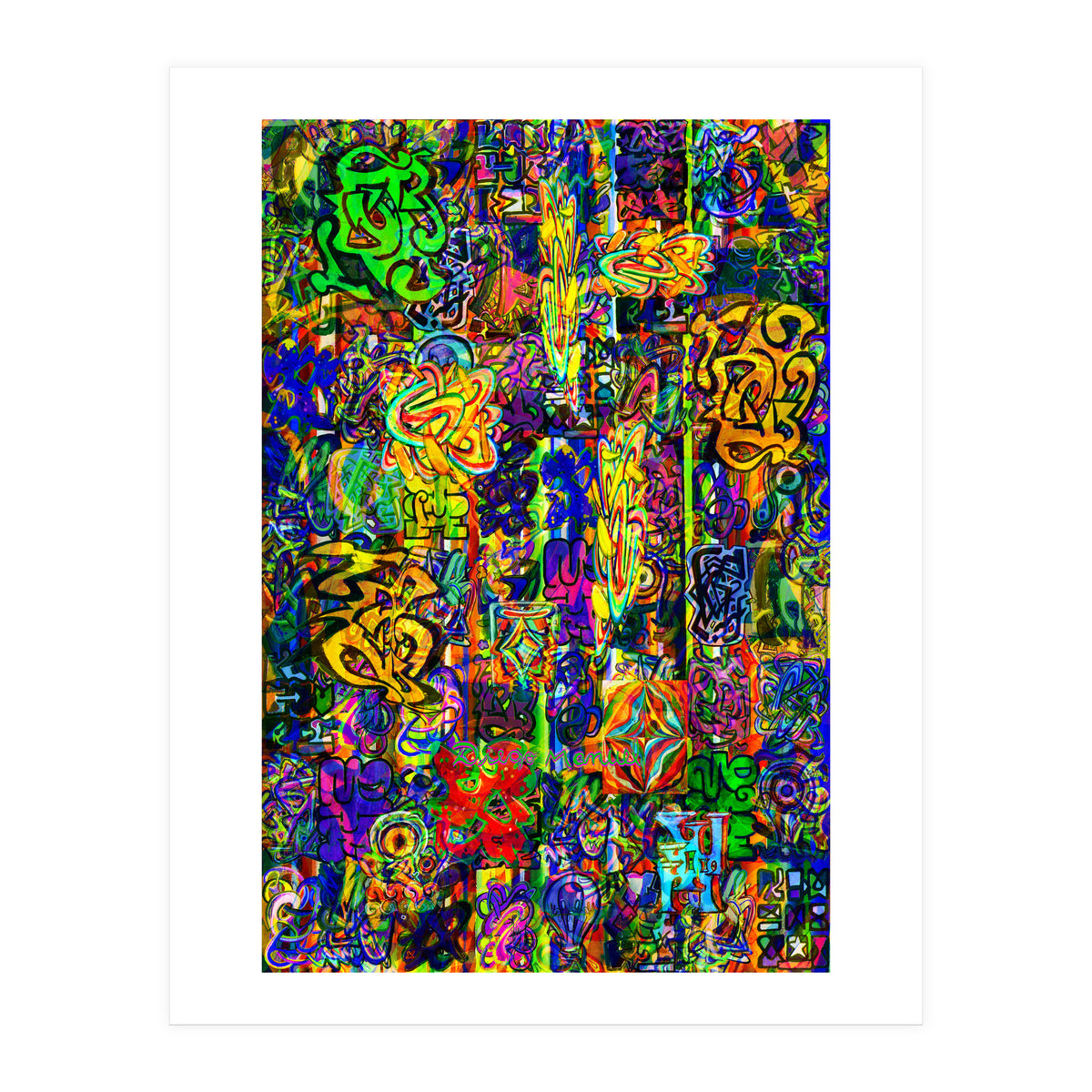 Graffiti Digital 2022 406 (Print Only)