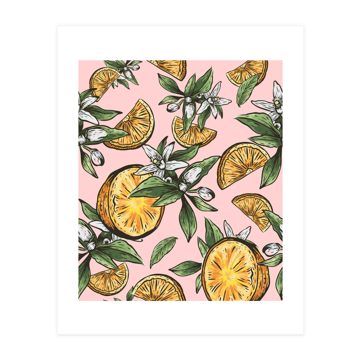 Lemon Crush Art Print (Print Only)