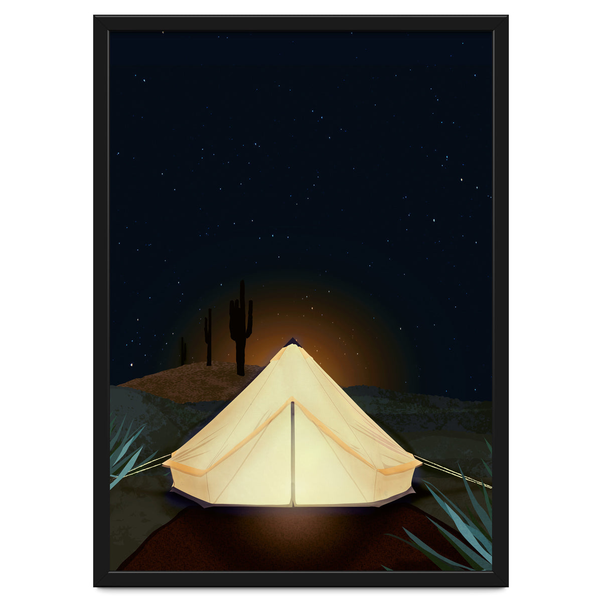 Tent at Night
