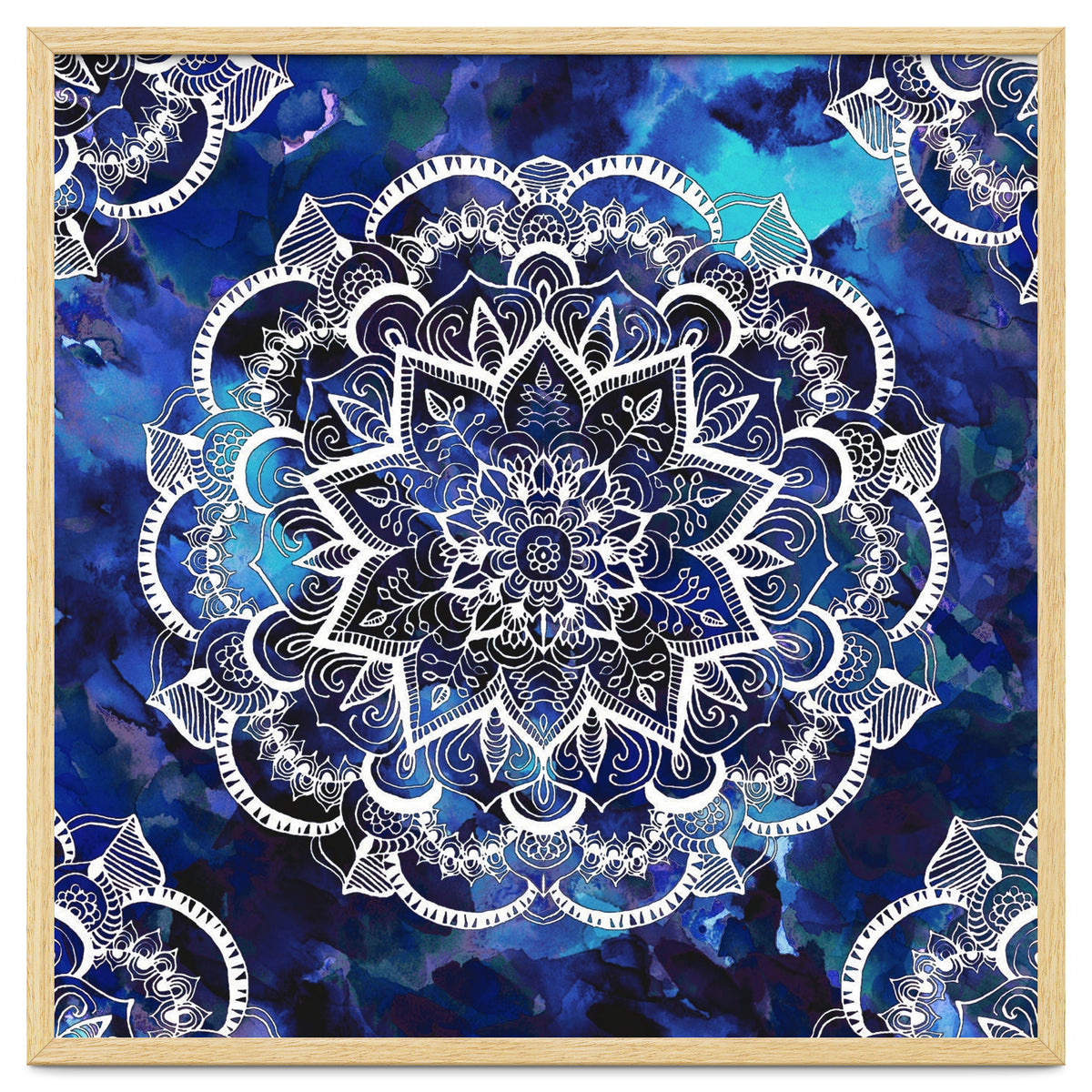 Queen Starring of Mandalas Navy