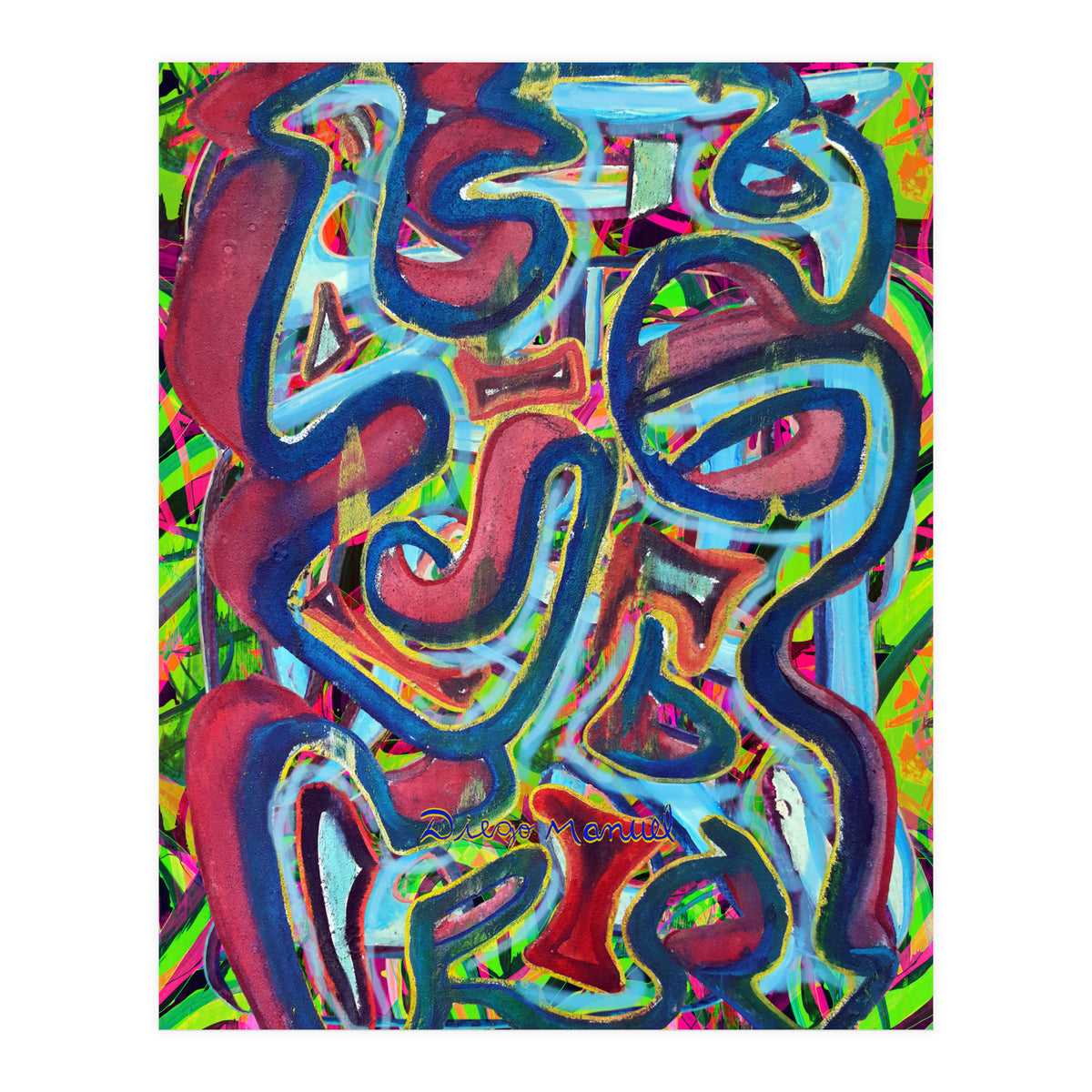 Graffiti Digital 2022 907 (Print Only)