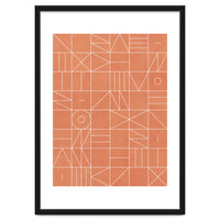 My Favorite Geometric Patterns No.5 - Coral