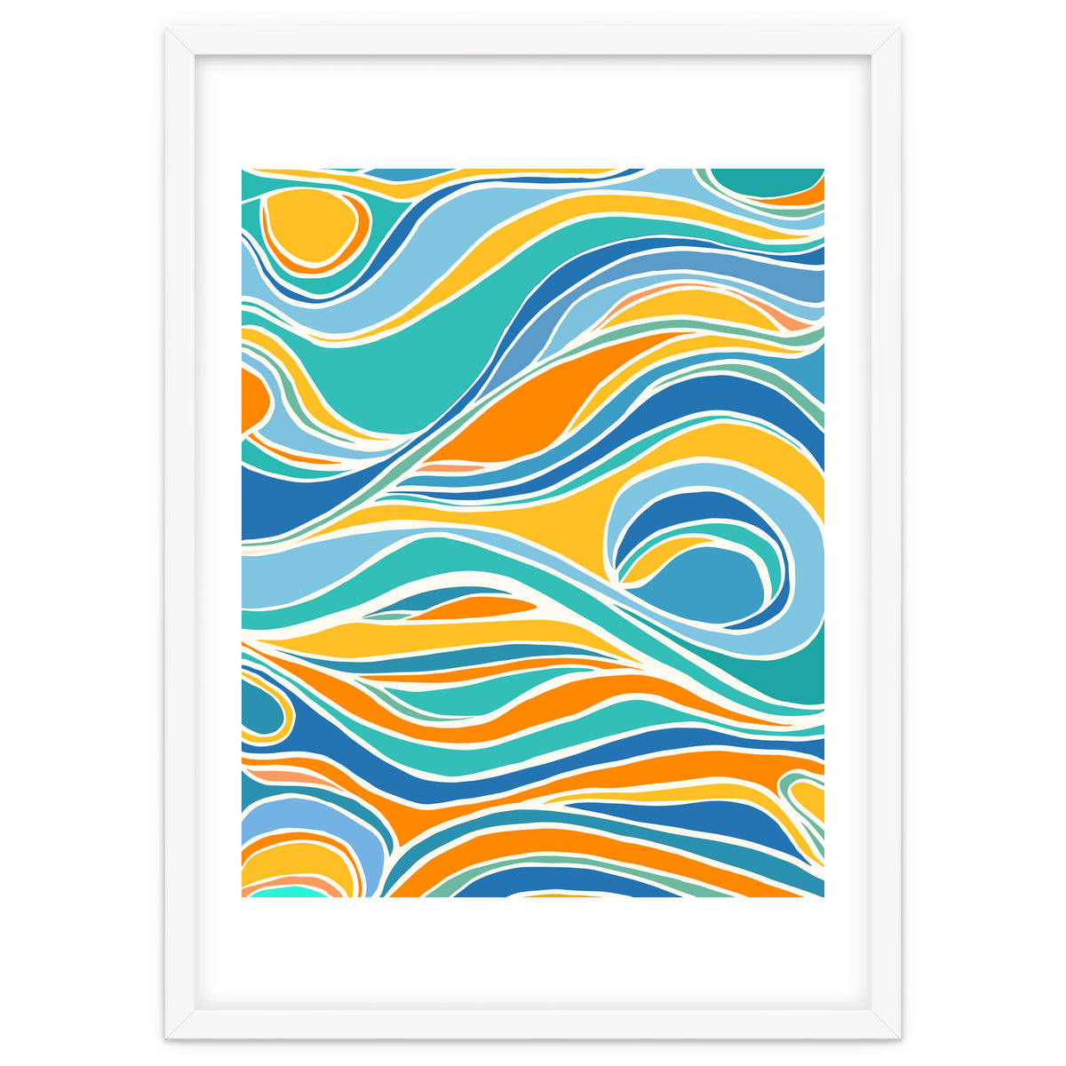 Summer Beach Abstract