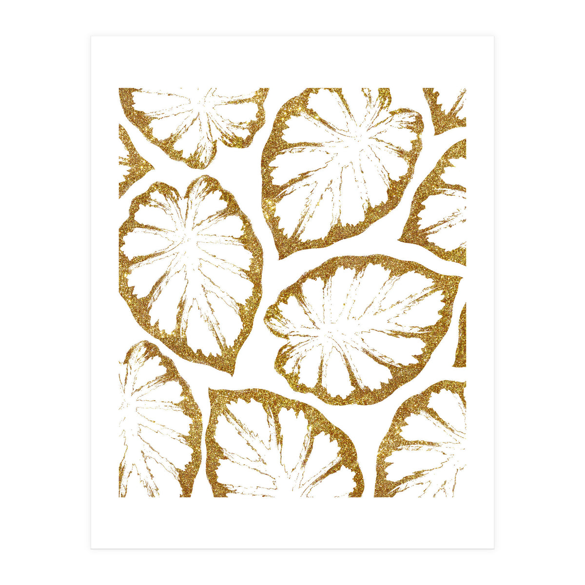 Monstera Gold (Print Only)