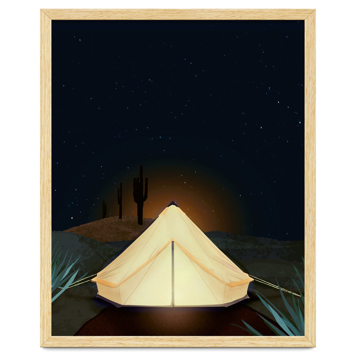 Tent at Night