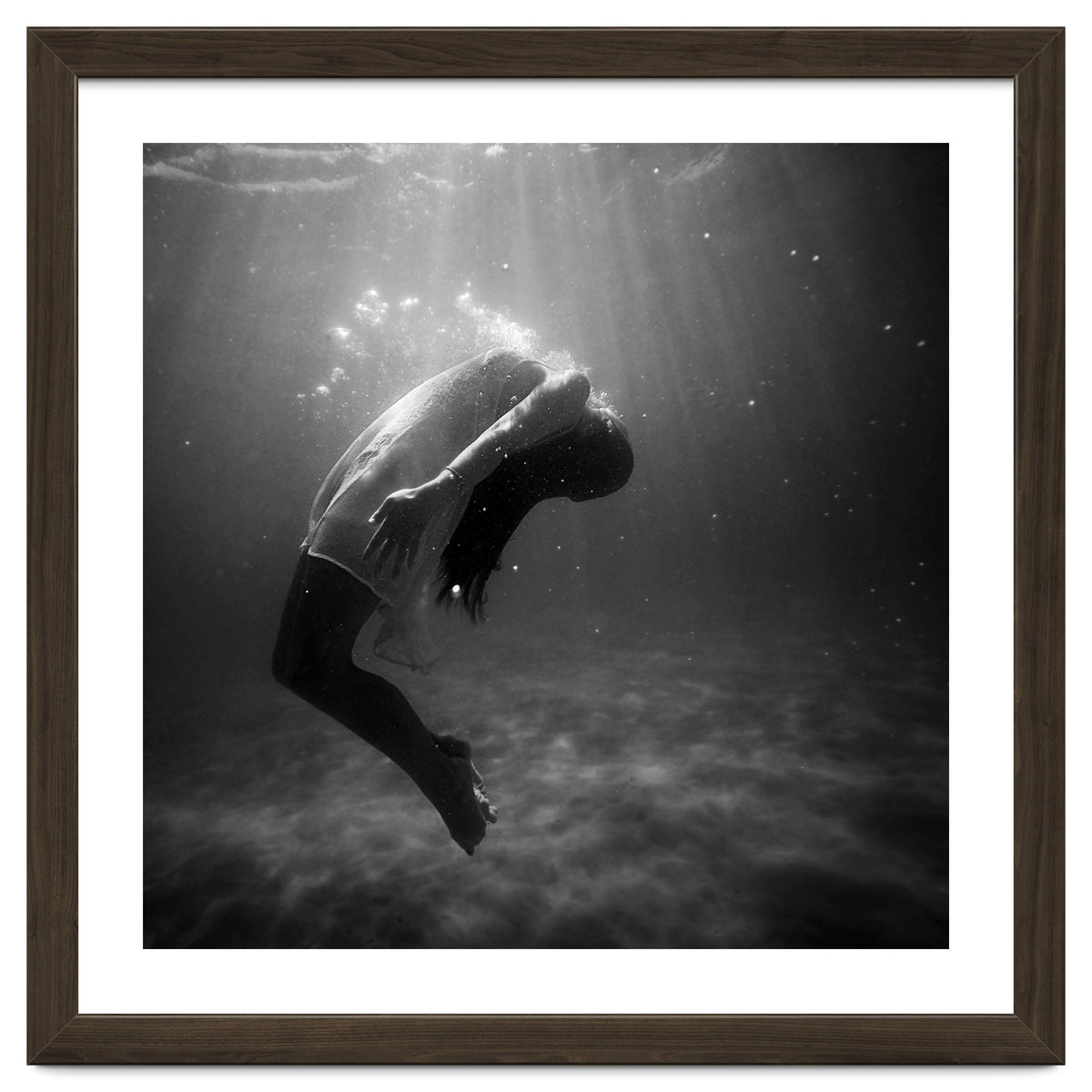 Woman Inside The Water