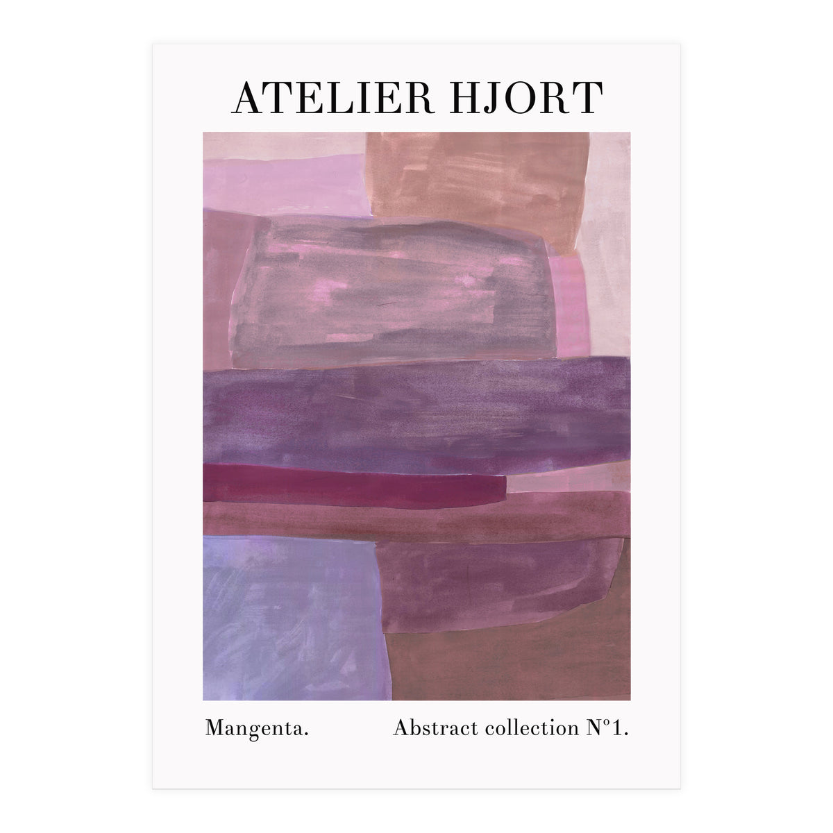 Mangenta Abstract (Print Only)