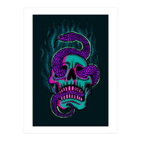 Skull & Snake (Print Only)