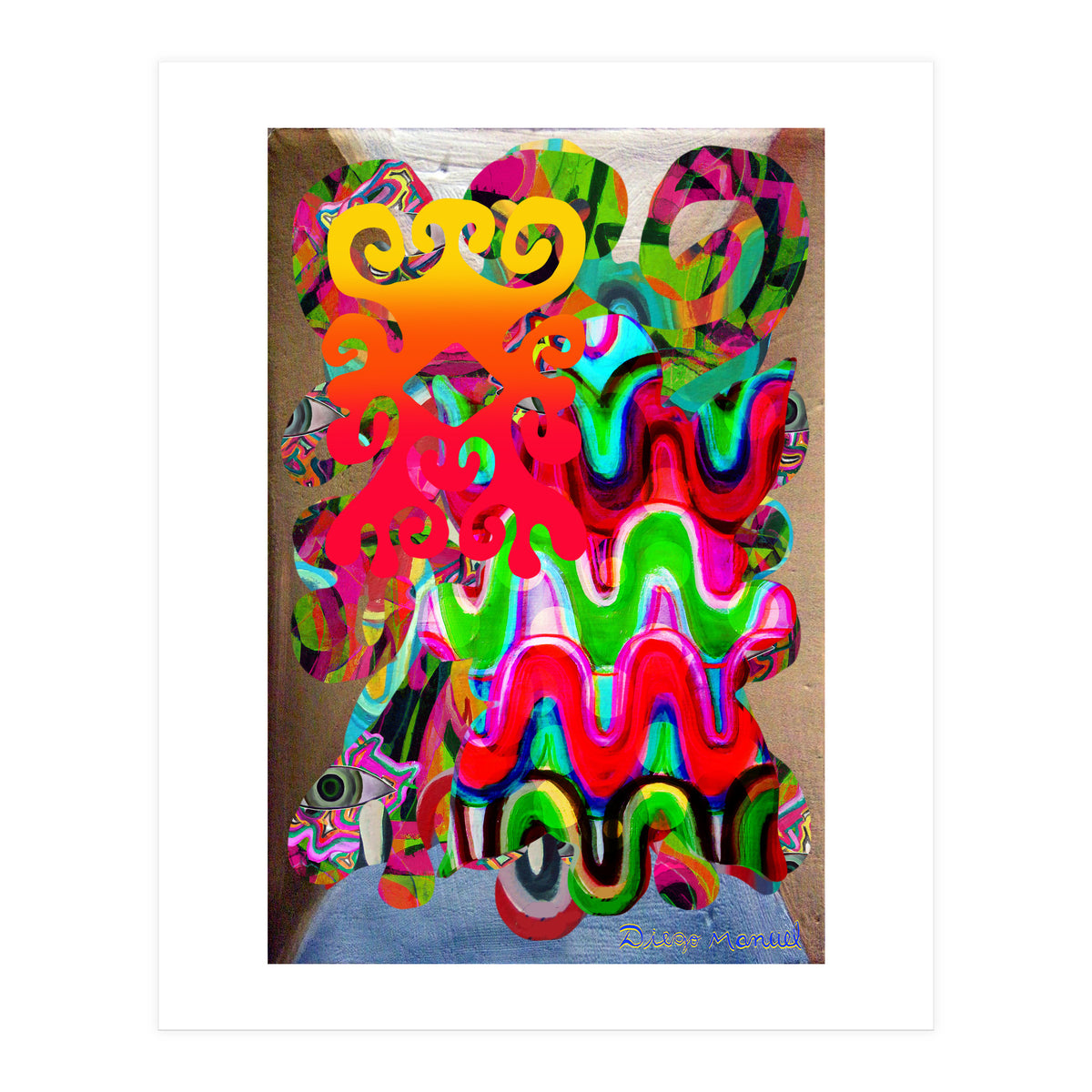 Pop Abstract 2023 A 27 (Print Only)