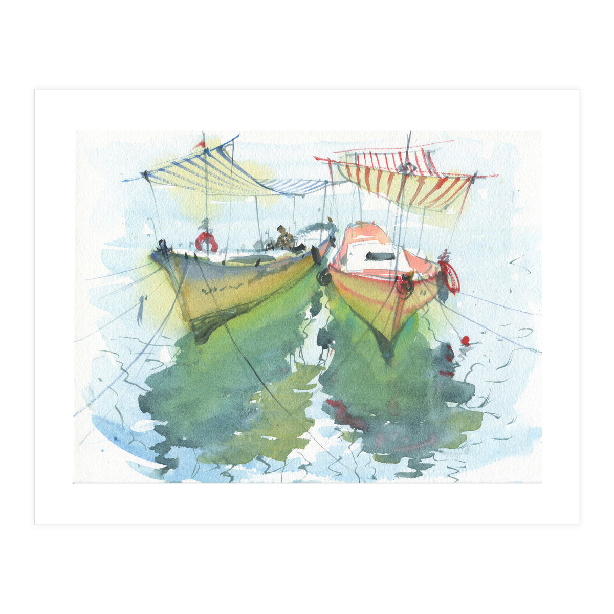 Pleasure boats (Print Only)