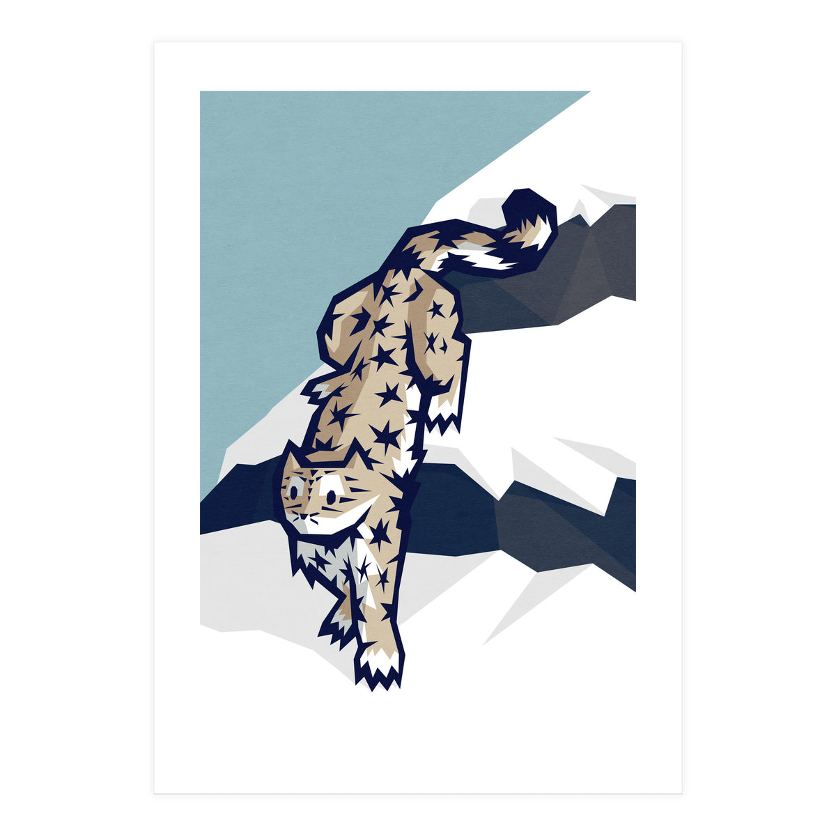 Snow leopard (Print Only)