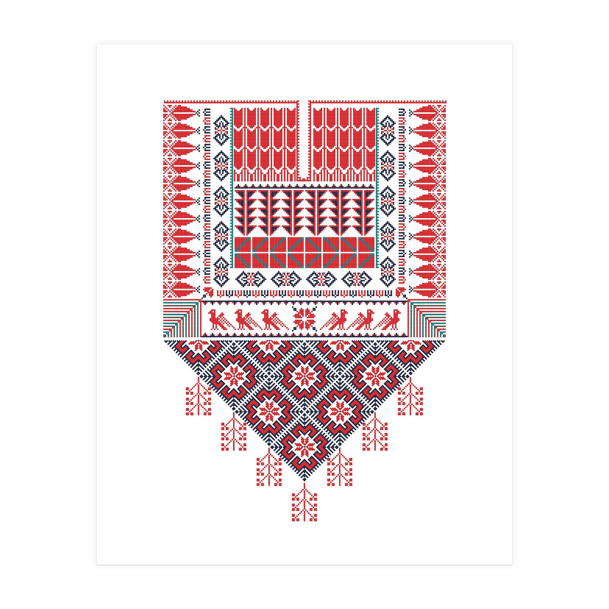 Tatreez Ornament 24 (Print Only)