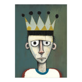 Footballer In A Crown (Print Only) thumbnail