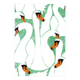 White Calm Was Born Into A Swan (Print Only) thumbnail