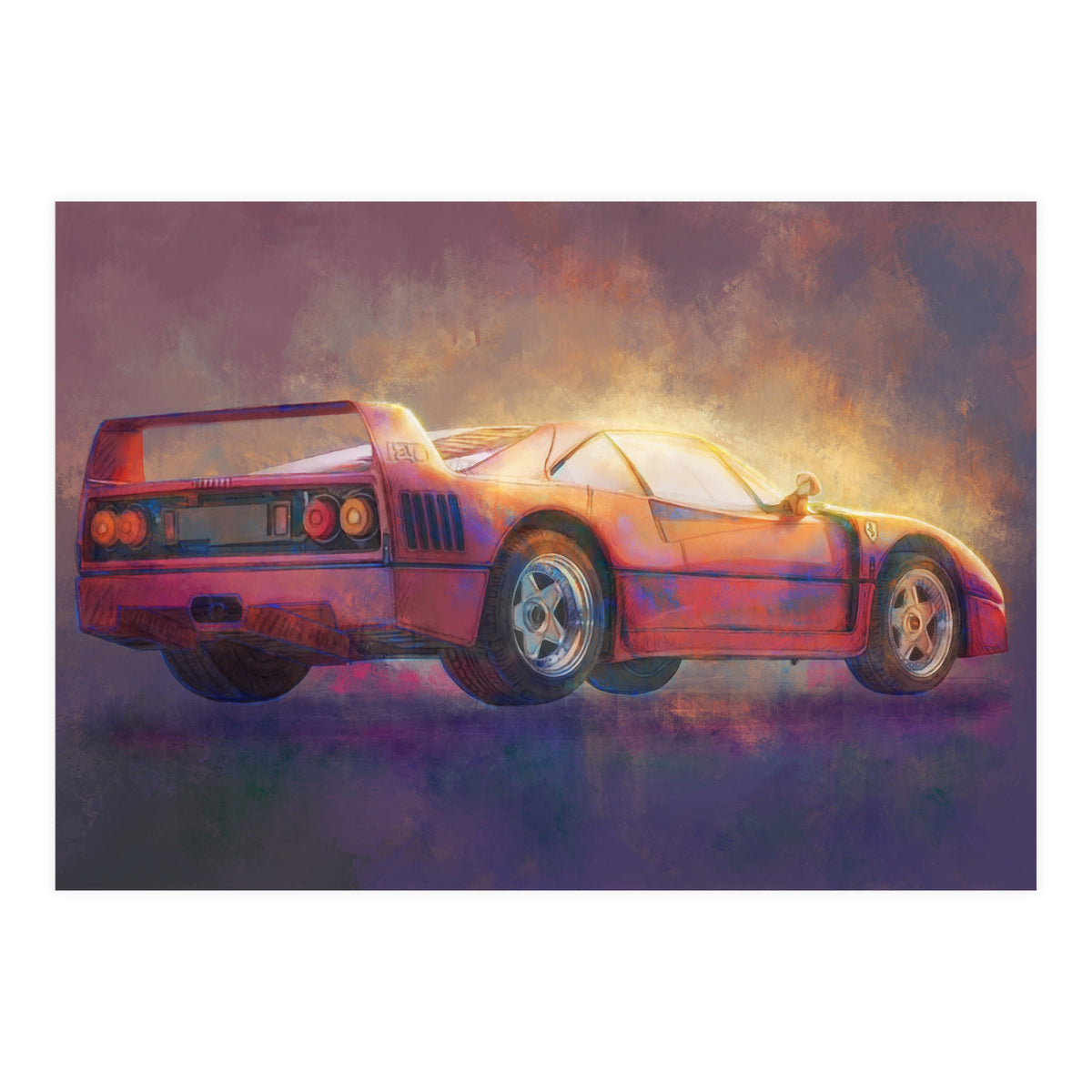 Ferrari F40 (Print Only)