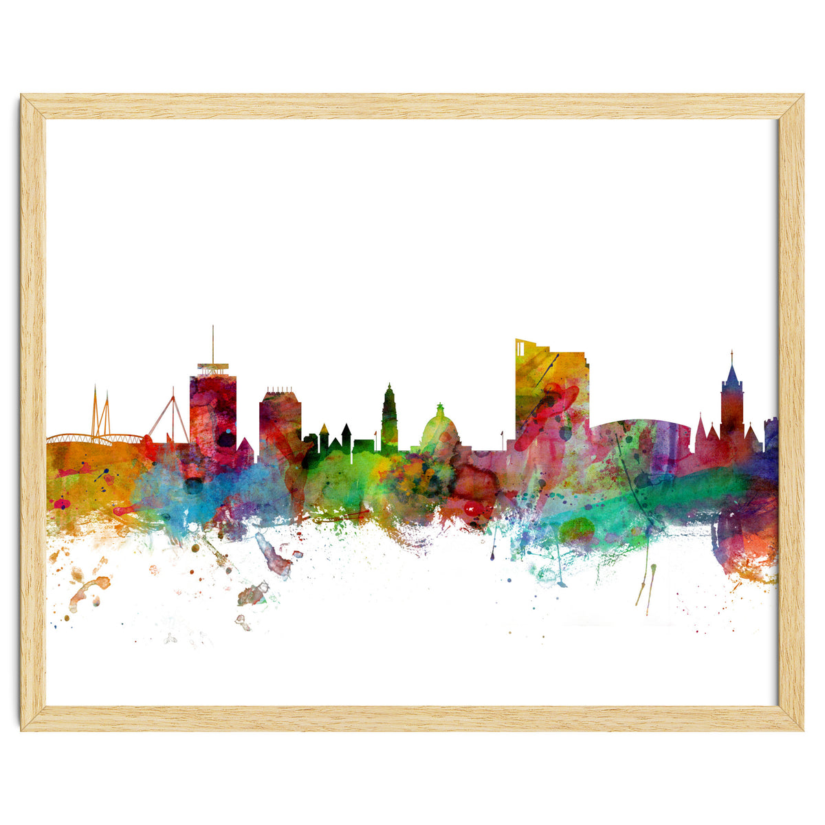 Cardiff Wales Skyline