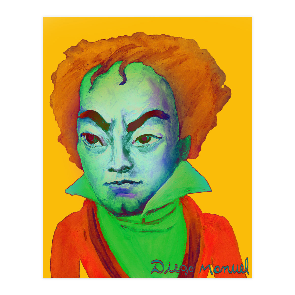 Beethoven Multicolor 2 (Print Only)