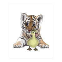 Tiger and Duck (Print Only)